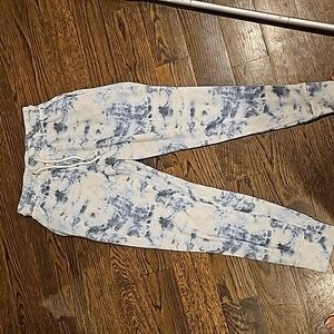 Gilli tie dye joggers with drawstring